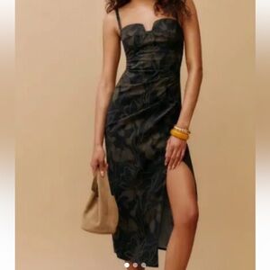 Reformation Alfred Dress in Brava Print